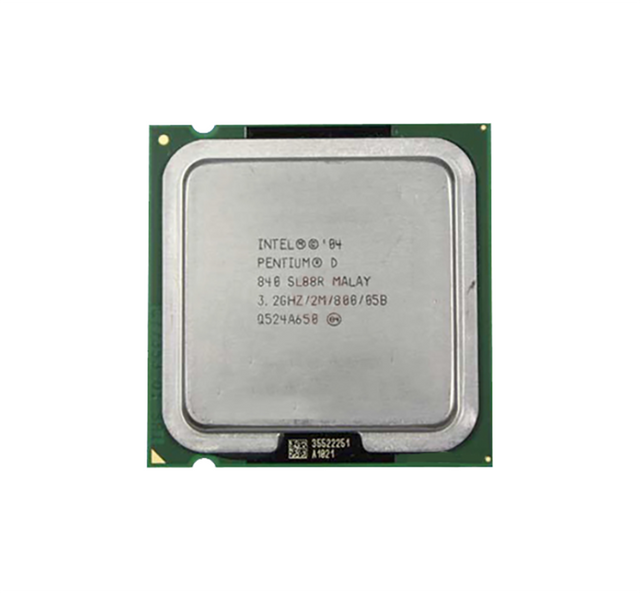 385574-202 - HP 3.20GHz 800MHz FSB 2MB L2 Cache Socket PLGA775 Intel Pentium D 840 Dual-core (2 Core) Processor