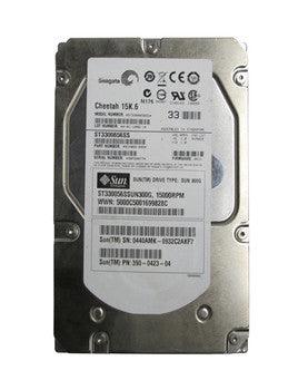 Sun - 390-0423-05 - 300GB 15000RPM SAS 3.0 Gbps 3.5 16MB Cache Hot Swap Hard Drive"