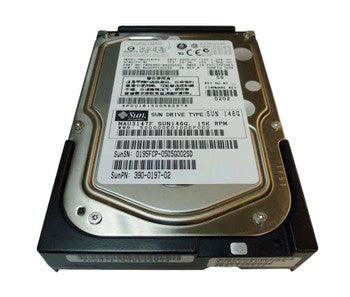Sun - 3900197-02 - 146GB 15000RPM Fibre Channel 2 Gbps 3.5 8MB Cache Hot Swap Hard Drive"