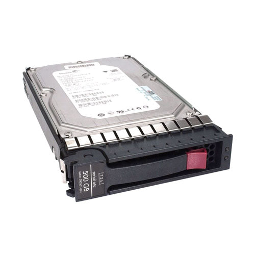 395501-001 HP 500GB 7200RPM SATA 1.5Gb/s LFF Hot-Pluggable 3.5-inch Hard Drive with Tray for Gen1 to Gen7 ProLiant Server