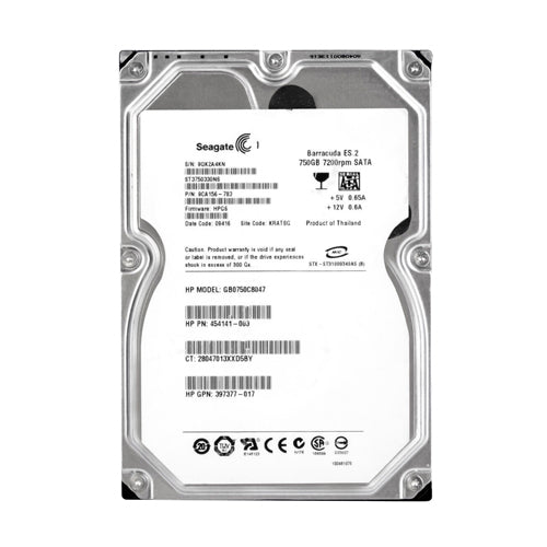 397377-017 HP 750GB 7200RPM SATA 1.5Gb/s 16MB Cache Hot-Swappable 3.5-inch Midline Hard Drive