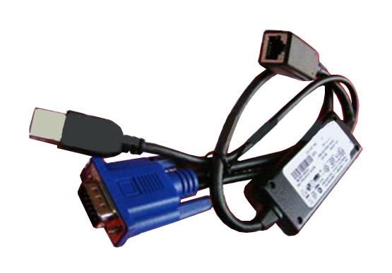 39M2896 IBM 10-inch Short KVM Conversion Option Cable