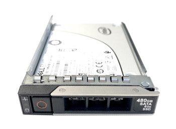 Dell - 400-ABLE - 480GB MLC SATA 6Gbps Read Intensive 2.5-inch Internal Solid State Drive (SSD) with 3.5-inch Hybrid Carrier