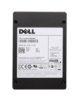 Dell - 400-ACZR - 1.6TB MLC PCI Express Hot Swap NVMe U.2 2.5-inch Internal Solid State Drive (SSD)