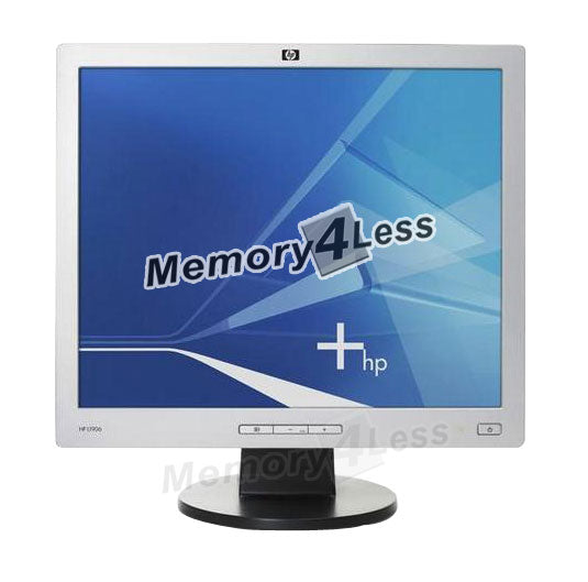 409284-001 HP L1906 19.0-inch 1280 x 1024 75Hz TFT Active Matrix Anti-glare Flat Panel LCD Display (Two-tone) (Refurbished)