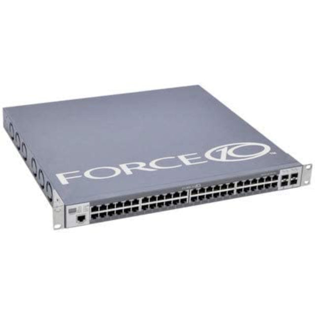 40K8701 - Dell Force10 S-Series S50 48 x Ports PoE 10/100/1000Base-T + 4 x SFP Ports Layer3 Managed 1U Rack mountable Gigabit Ethernet Network Switch