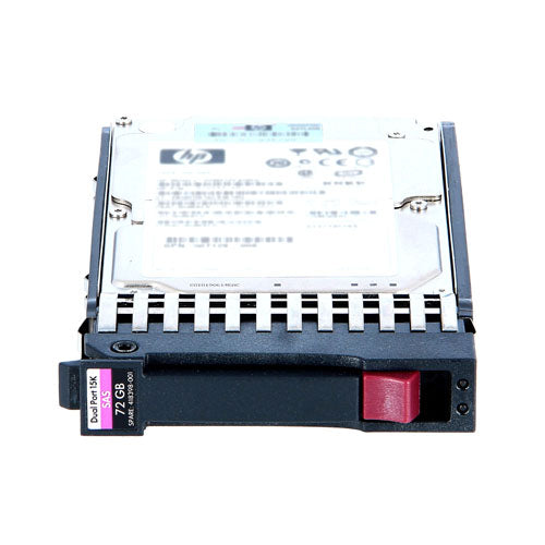 418398-001 HP 72GB 15000RPM SAS 3Gb/s Hot Pluggable Dual Port 2.5-Inch Hard Drive with Tray for ProLiant DL170e Gen7
