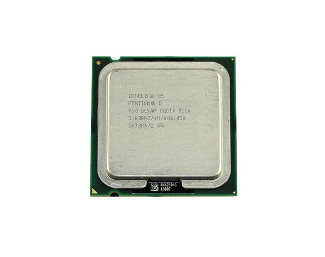 41X8994 - Lenovo 3.60GHz 800MHz FSB 4MB L2 Cache Socket PLGA775 Intel Pentium D 960 Dual Core Processor