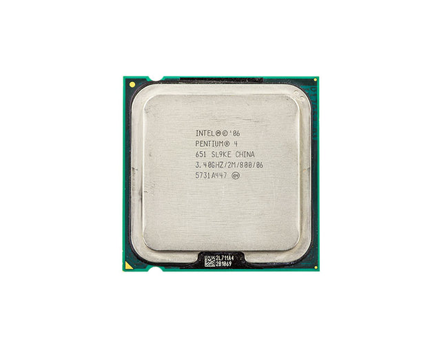 41Y4227 - IBM 3.40GHz 800MHz FSB 2MB L2 Cache Socket LGA775 Intel Pentium 4 651 1-Core Processor