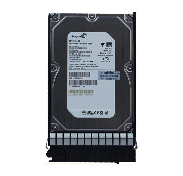 750GB 7200RPM SATA 1.5Gb/s NCQ Hot-Pluggable LFF 3.5-inch Hard Drive with Tray for Gen1/7 ProLiant Server