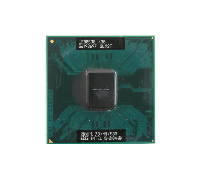 435851-001 - HP 1.73GHz 533MHz FSB 1MB L2 Cache Socket PPGA478 Intel Celeron M 430 Single-core (1 Core) Processor