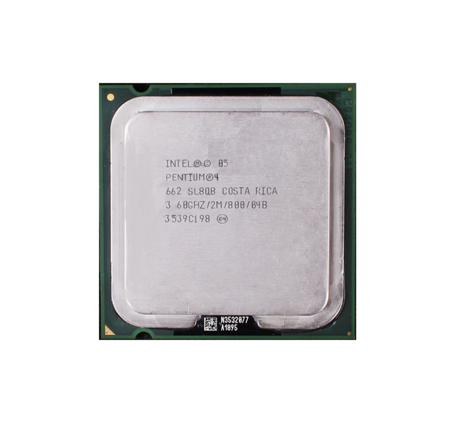436324-001 - HP 3.60GHz 800MHz FSB 2MB L2 Cache Socket PLGA775 Intel Pentium 4 662 Single-core (1 Core) Processor