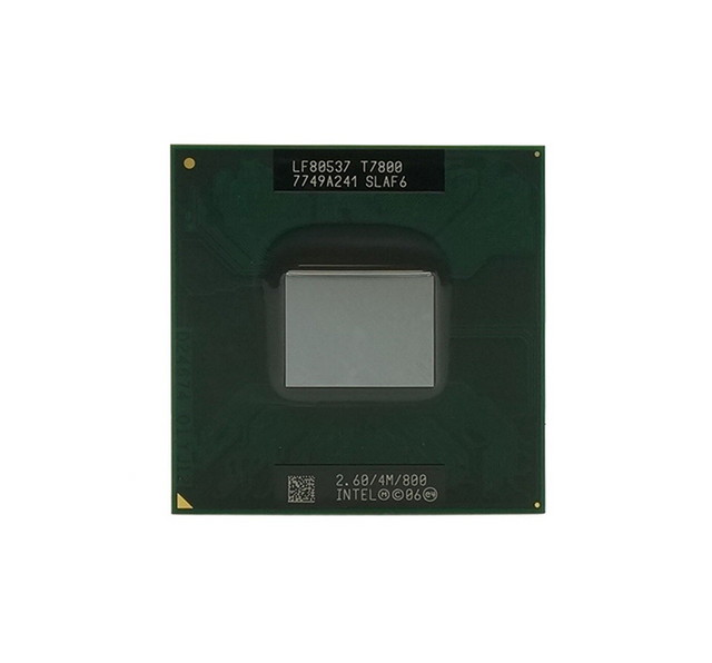 438086-006 - HP 2.60GHz 800MHz FSB 4MB L2 Cache Socket PBGA479 Intel Core 2 Duo T7800 Dual-core (2 Core) Processor