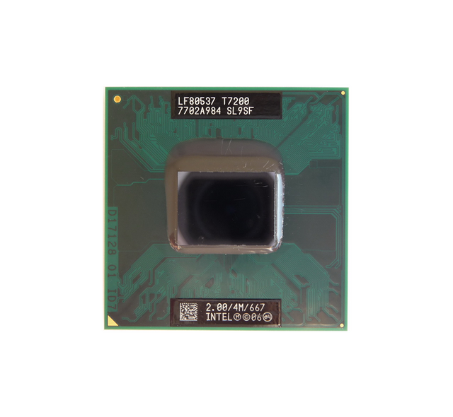 438513-001 - HP 2.00GHz 667MHz FSB 4MB L2 Cache Socket PPGA478 Intel Core 2 Duo T7200 Dual-core (2 Core) Processor