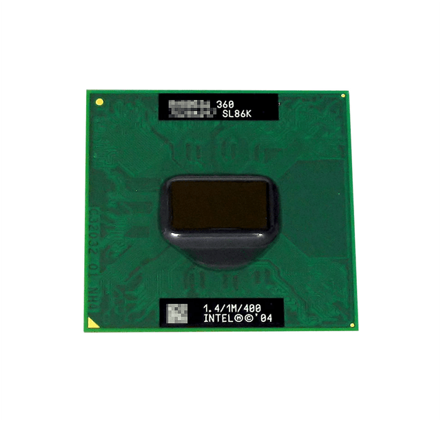 438554-001 - HP 1.40GHz 400MHz FSB 1MB L2 Cache Socket PPGA478 Intel Celeron M 360 Single-core (1 Core) Processor
