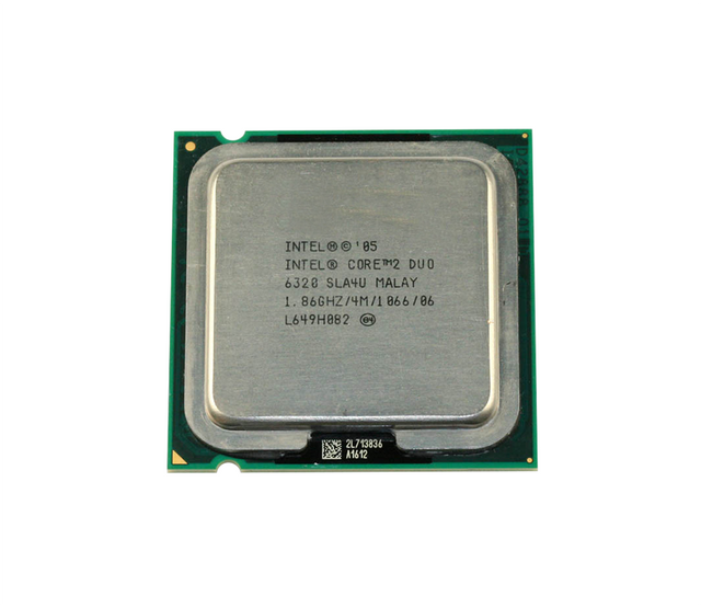 43C3829 - IBM Intel Core 2 Duo E6320 1.86GHz 4MB L2 Cache 1066MHz FSB Socket 775 65NM 65W Processor