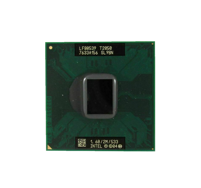 449288-001 - HP 1.60GHz 533MHz FSB 2MB L2 Cache Socket PPGA478 Intel Core Duo T2050 Dual-core (2 Core) Processor
