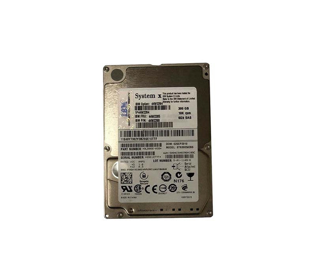 300GB 10000RPM SAS 6Gb/s Hot-Swappable 2.5-Inch Hard Drive