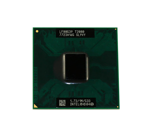 450930-001 - HP 1.73GHz 533MHz FSB 1MB L2 Cache Socket PPGA478 Intel Pentium T2080 Dual-core (2 Core) Processor