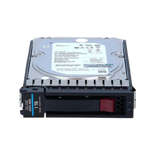 454273-001 HP 1TB 7200RPM SATA 3Gb/s Hot-Swappable 3.5-inch Midline Hard Drive for ProLiant Servers