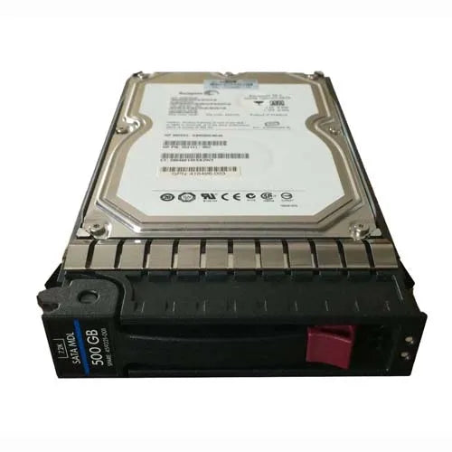 459321-001 HP 500GB 7200RPM SATA 3Gb/s LFF Hot-Pluggable 3.5-inch Midline Hard Drive with Tray