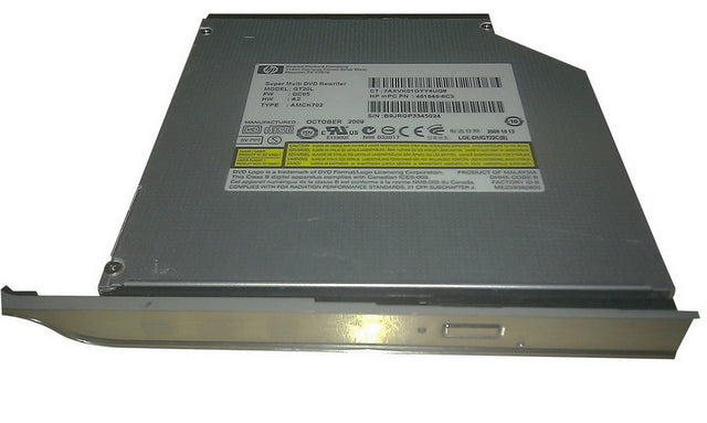 461646-6C2 HP DVD-RW/+RW SuperMulti Dual Layer Lightscribe SATA Optical Disk Drive