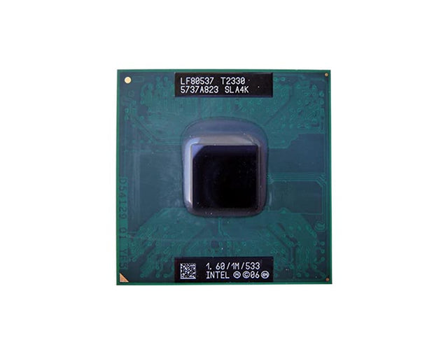 463504-001 - HP 1.60GHz 533MHz FSB 1MB L2 Cache Socket PPGA478 Intel Pentium T2330 Dual-core (2 Core) Processor