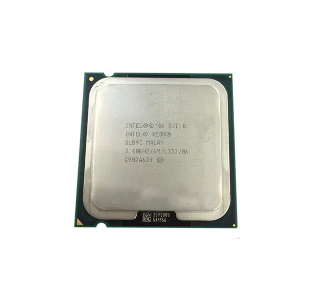 463509-001 - HP 3.00GHz 1333MHz FSB 6MB L2 Cache Socket LGA775 Intel Xeon E3110 Dual-core (2 Core) Processor for ProLiant Servers