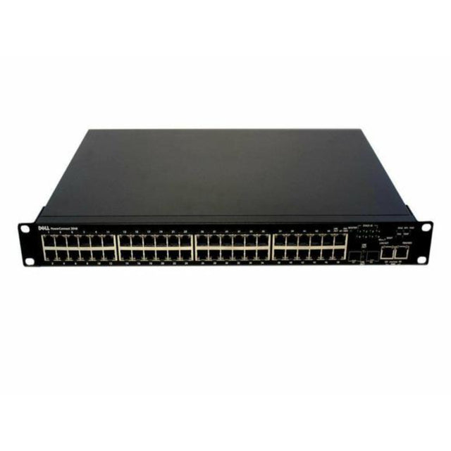 469-3413 - Dell PowerConnect 3500 Series 3548P 48 x Ports PoE 10/100Base-T + 2 x Gigabit Ports + 2 x SFP Shared Ports Layer 2 Managed 1U Rack-Mountable Stackable Fast Ethernet Network Switch