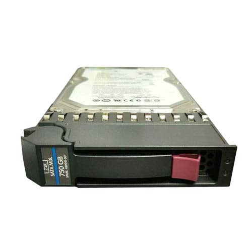 480941-001 HP 750GB 7200RPM SATA 3Gb/s Hot-Pluggable Dual Port LFF 3.5-inch Midline Hard Drive with Tray for MSA/MSA2 Storage Array