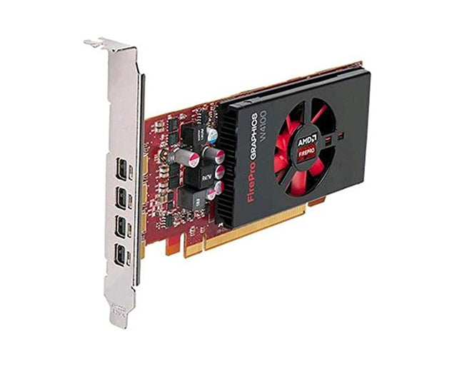 AMD FirePro W4100 2GB GDDR5 4x DisplayPort PCI Express Video Graphics Card