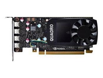 Dell - 490-BEBG - 2GB Nvidia Quadro P600 2GB GDDR5 128-Bit 4x Mini DisplayPort PCI-Express 3.0 x16 Video Graphics Card
