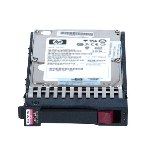 493083-001 HP 300GB 10000RPM SAS 3Gb/s SFF Hot-Pluggable Dual Port 2.5-inch Hard Drive for ProLiant BL20p G4