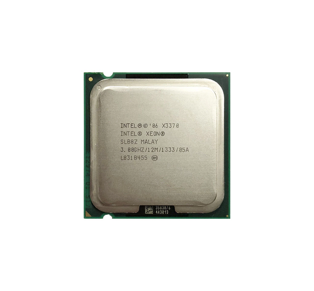 493247-B21 - HP 3.00GHz 1333MHz FSB 12MB L2 Cache Socket LGA775 Intel Xeon X3370 Quad-core (4 Core) Processor for ProLiant DL320 G5p DL120 G5