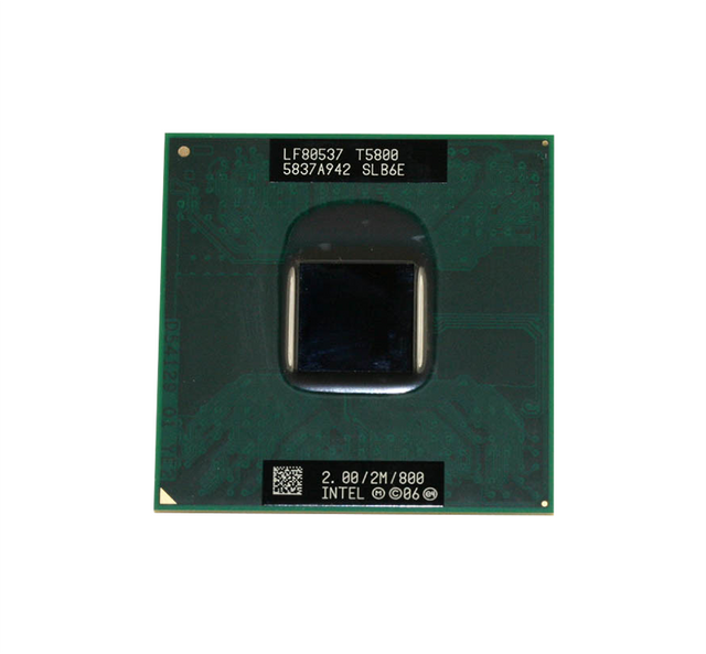 495155-008 - HP 2.00GHz 800MHz FSB 2MB L2 Cache Socket PPGA478 Intel Core 2 Duo T5800 Dual-core (2 Core) Processor