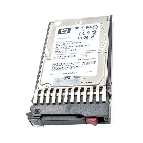 507129-006-RFB - HP 500GB 7200RPM SAS 6Gb/s Hot-Pluggable Dual Port SFF 2.5-Inch Midline Hard Drive
