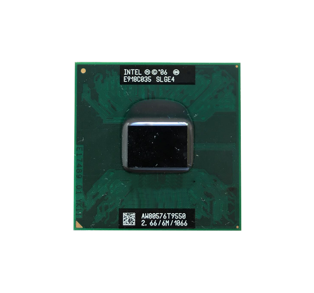 507953-001 - HP 2.66GHz 1066MHz FSB 6MB L2 Cache Socket BGA479 Intel Core 2 Duo T9550 Dual-core (2 Core) Processor