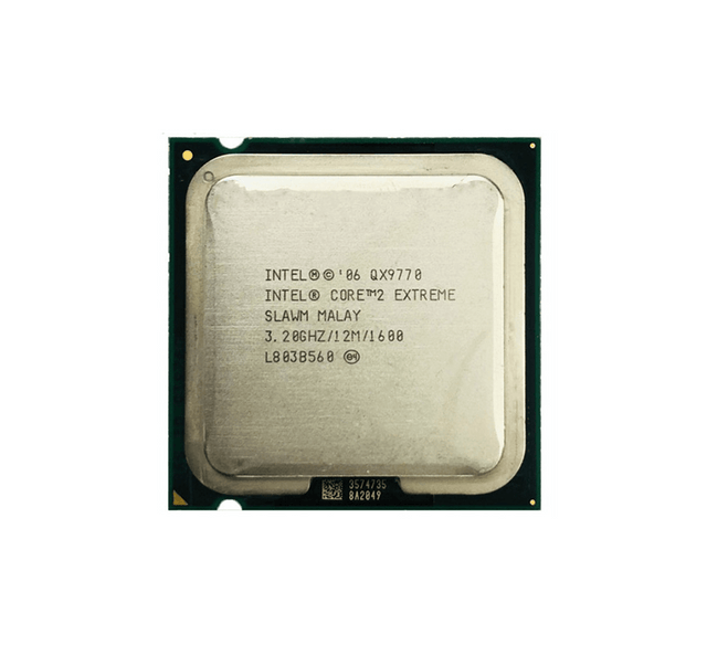 509354-001 - HP 3.20GHz 1600MHz FSB 12MB L2 Cache Socket LGA775 Intel Core 2 Extreme QX9770 Quad-core (4 Core) Processor