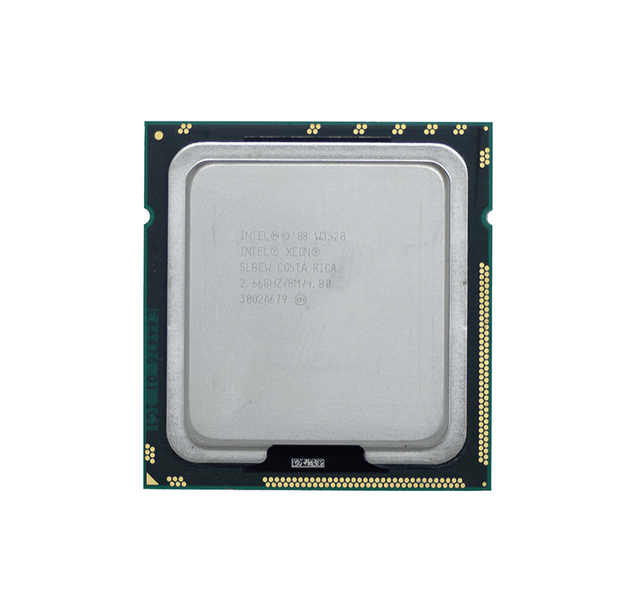 512717-L21 - HP 2.66GHz 4.80GT/s QPI 8MB L3 Cache Socket FCLGA1366 Intel Xeon W3520 Quad-core (4 Core) Processor Kit for ProLiant ML330 G6