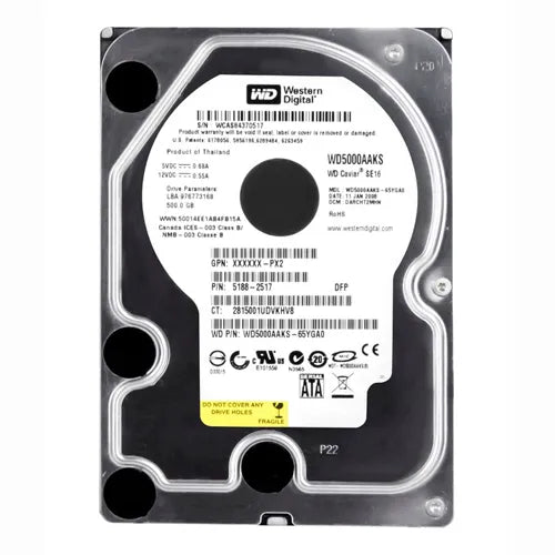 5188-2517 HP 500GB 7200RPM SATA 3Gb/s 16MB Cache Hot-Swappable 3.5-inch Hard Drive