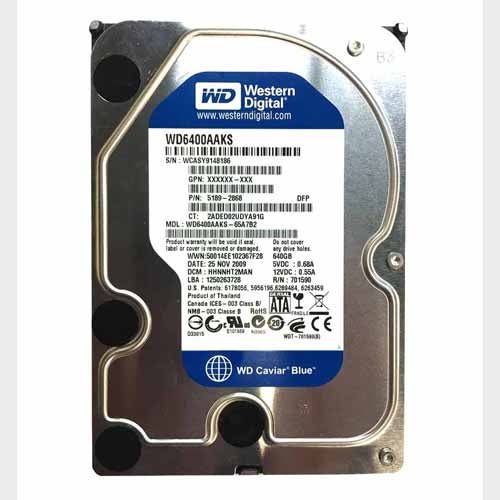 5189-2868 HP 640GB 7200RPM SATA 3Gb/s 16MB Cache (RoHS) 3.5-Inch Hard Drive Inch Hard Drive