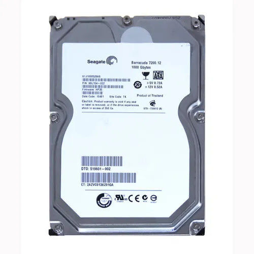 519601-002 HP 1TB 7200RPM SATA 3Gb/s 32MB Cache 3.5-Inch Hard Drive