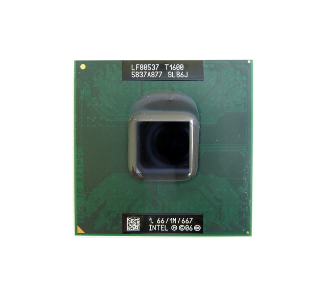 532324-001 - HP 1.66GHz 667MHz FSB 1MB L2 Cache Socket PPGA478 Intel Celeron T1600 Dual-core (2 Core) Processor for Pavilion DV6 Series