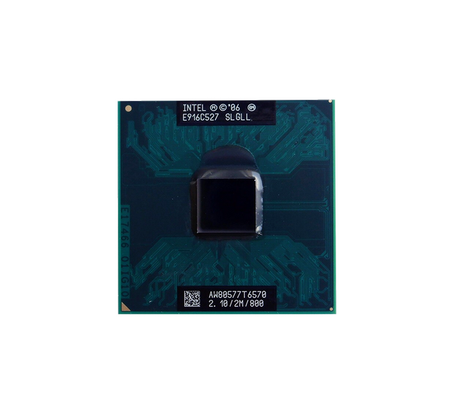 570032-001 - HP 2.10GHz 800MHz FSB 2MB L2 Cache Socket PGA478 Intel Core 2 Duo T6570 Dual-core (2 Core) Processor
