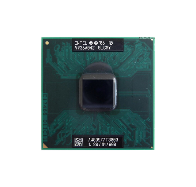 572926-001 - HP 1.80GHz 800MHz FSB 1MB L2 Cache Socket PGA478 Intel Celeron T3000 Dual-core (2 Core) Processor