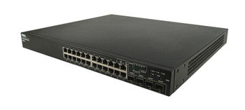Dell - 575611557 - PowerConnect 6224 24-Ports 10/100/1000BASE-T + 4 x shared SFP GbE Managed Switch