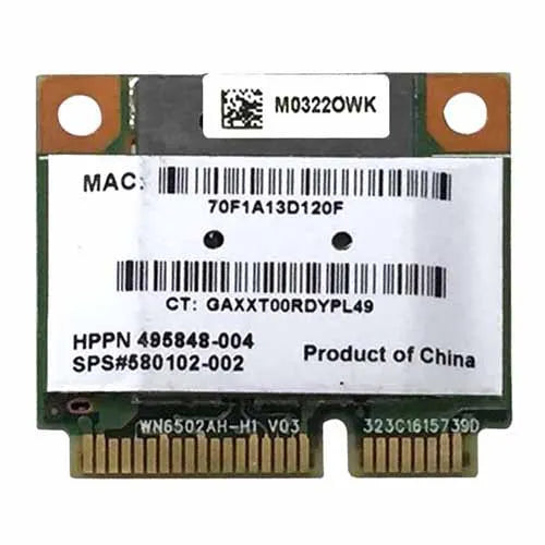 580102-002 HP 802.11 WLAN Card for Pavilion DV7-3000