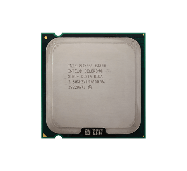 585886-001 - HP 2.50GHz 800MHz FSB 1MB L2 Cache Socket LGA775 Intel Celeron E3300 Dual-core (2 Core) Processor
