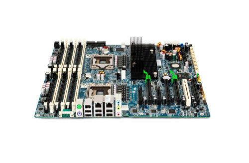 591182-001 - HP Socket FCLGA1366 Intel Chipset System Board Motherboard for Z800 Workstation Supports Xeon 5600/5500 Series DDR3 12x DIMM