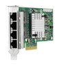 HP - 593772-B21 - Quad-Ports RJ-45 1Gbps 10Base-T/100Base-TX/1000Base-T Gigabit Ethernet PCI Express 2.0 x4 Server Network Adapter